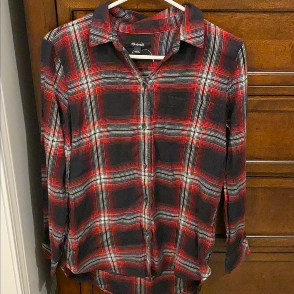 Madewell size small flannel